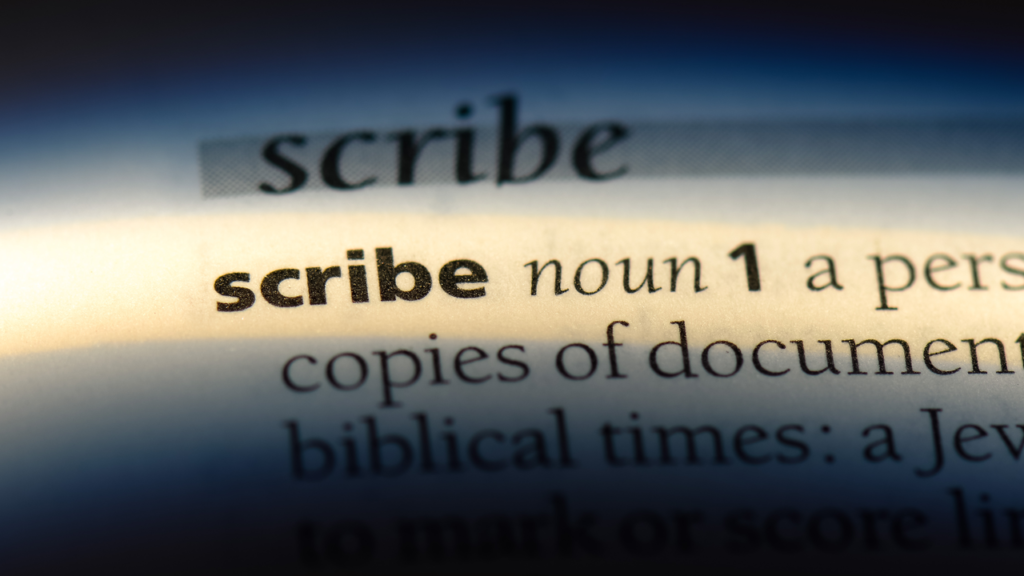 scribe